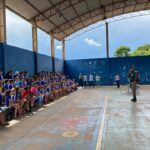 Polícia Militar Ambiental de Amambai realiza Educação Ambiental para 398 alunos em escola