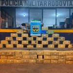 Polícia Militar Rodoviária apreende 1,4 tonelada de entorpecente em Amambai