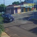 Grave acidente deixa motociclista com fratura nos dedos em Terenos