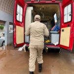 Jovem é socorrido em estado grave ao ser atingido por raio em Batayporã