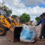 Sidrolândia: Quatro equipes realizam mutirão de limpeza pela cidade