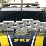 PRF apreende 31,3 Kg de cocaína e prende nove pessoas em Corumbá (MS)
