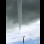 Formação de tornado assusta moradores em cidade do sul de MS
