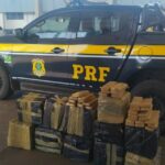 PRF apreende 252 Kg de maconha em Maracaju