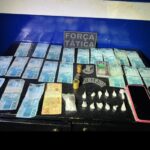 Em Sidrolândia, Polícia Militar realiza prisão em flagrante por tráfico de drogas