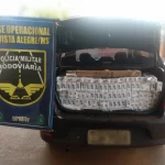 Carga de cigarro é apreendida pela Polícia Militar Rodoviária em Maracaju