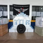 Carga de cigarro é apreendida pela Polícia Militar Rodoviária em Ponta Porã