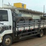PMA de Batayporã autua empresa paranaense em R$ 11,6 mil por transporte ilegal de pneus usados importados apreendidos pela Polícia Militar Rodoviária