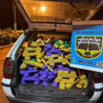 Motorista foge e abandona droga avaliada em R$ 710 mil às margens da rodovia em Amambai
