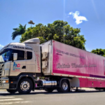 Datas dos agendamentos da carreta do amor mudaram devido a quebra do mamógrafo