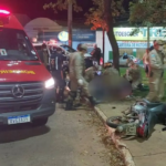Motociclista morre ao colidir contra árvore no Trevo Imbirussu