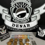 Polícia Civil/Denar prende em flagrante homem que armazenava em sua residência quase 1 kg de cocaína