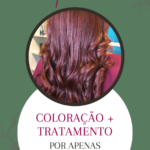 Promoção de coloração mais tratamento é na Spazen