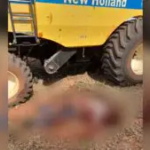 Trabalhador cai de colheitadeira em Caarapó e é internado com ferimentos na cabeça