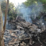 Vizinhos incendeiam ‘boca’ onde menina foi trocada pela mãe por 30 doses de crack e depois morta