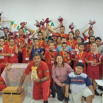 Alunos do “Projeto Bombeiros do Amanhã” recebem ovos de Páscoa