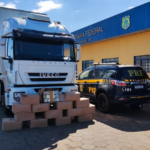 PRF apreende 485 Kg de cocaína em Bataguassu