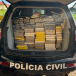 Polícia Civil incinera 448kg de drogas em em Miranda