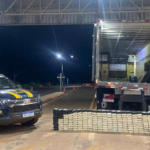 PRF apreende 330 Kg de cocaína em Terenos