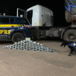 PRF apreende 61 Kg de cocaína em Terenos