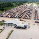 Do alto, pátio cheio ‘entrega’ força da economia de MS e projeção de crescimento