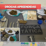 Policiais Militares do 1º BPM realizam operação eficiente e prendem suspeitos de tráfico de drogas