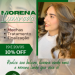 Spazen está com 10% de desconto no procedimento de morena iluminada