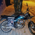 Em Anastácio, Polícia Militar apreende adolescente por adulterar placa de motocicleta