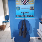 Homem é preso por posse irregular de arma de fogo em Piraputanga