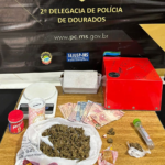 Casal de traficantes é preso pela Polícia Civil em Dourados