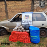 Polícia Militar prende em flagrante autor de tráfico de drogas e apreende mais de 160 quilogramas de entorpecentes em Sidrolândia