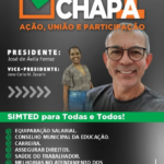 Eleições do SIMTED de Dois Irmãos do Buriti acontecerá dia 30 de junho