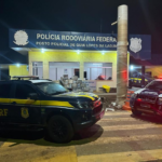 PRF e PM apreendem 460 Kg de cocaína em Guia Lopes da Laguna