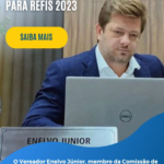 Vereador Enelvo Junior apresenta emenda modificativa para REFIS 2023