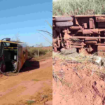 Com pneus carecas, ônibus escolar tomba e deixa crianças feridas: ‘motorista corre muito’
