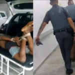 Suspeito de furtar produtos em mercado da Zona Sul de SP tem mãos e pés amarrados com corda por policiais