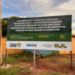 Prefeitura de Dois Irmãos do Buriti e ex senador Moka investe R$ 722 mil em pavimentação asfáltica