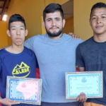 Parceria de sucesso: Will Ximenes deu curso de bombeiros para alguns alunos do Bombeiros do Amanhã