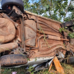 Criança de 2 anos morre em acidente na MS-450 após família sair de festa