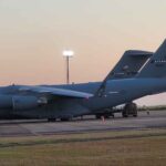 Aviões americanos de guerra chegam a Campo Grande para treinamento militar