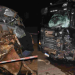 Motorista de caminhonete morre, após colidir de frente com carreta na MS-306