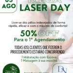 Dia 05 de agosto vai ter um mega laser day na Spazen