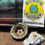 PRF intercepta carga de cocaína escondida em caminhonete levada em guincho