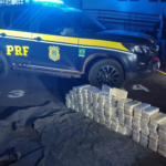 PRF e DENAR apreendem 162 Kg de cocaína em Sidrolândia