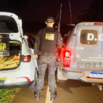 Veículo roubado que seguia para o Paraná com mais de 300 quilos de maconha é recuperado pelo DOF em Amambai