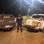 Amarok carregada com mais de uma tonelada de maconha é apreendida pelo DOF em Antônio João