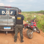 Motocicleta furtada em Juti é recuperada pelo DOF em Iguatemi