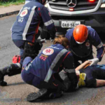 Duas mulheres ficam feridas após acidente entre caminhonete e moto em Aquidauana
