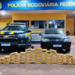 PRF apreende 72 Kg de cocaína e prende trio em Miranda