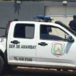 Homem tenta colocar estudante à força em carro preto na fronteira com MS